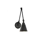 Savoy House Essentials Morland 9-961CP-1-89 1-Light Matte Black Wall Sconce