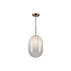 Artcraft AC10630BR Vita 1-Light 60W Brass Cord Pendant