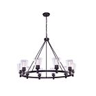Artcraft Clarence AC10760OB 10-Lights Oil Rubbed Bronze 60W Chandelier