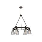 Artcraft Clarence AC10765OB 6-Lights Oil Rubbed Bronze 60W Chandelier