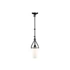 Artcraft Brydon AC11241BK 1 Light Black 60W Pedant Or Wall Light