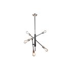 Artcraft  Truro AC11252NB 6 Lights Black Brushed Nickel 60W Pendant