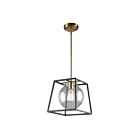 Artcraft Bridgetown AC11601VB Black Harvest Brass Pendant