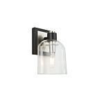 Artcraft Lyndon AC11691NB 1-Light Black and Brushed Nickel 60W Bathroom Vanity