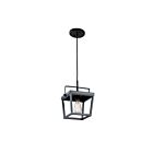 Artcraft Carriage AC11700BK Black Square Pendant