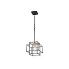 Artcraft  Artisan AC11731BK Black and Brushed Brass Pendant