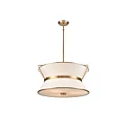 Artcraft Layla AC11832BB Brushed Brass 360W Rod Pendant