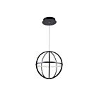 Artcraft Celestial AC6661BK Matte Black 35W Chandelier