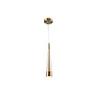 Artcraft Sunnyvale AC6821BR 1-Lights Brushed Brass Cord Pendant
