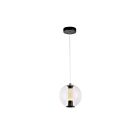 Artcraft Arlo AC6841BK 1-Lights Black Cord Pendant