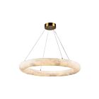 Artcraft Camila AC7469BR 3-Lights Brushed Brass Cord Pendant