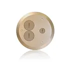 Leviton FBC1x-B Bs Cover Plate For Concrete Floor Box 2 Duplex Scr Cap 1Data