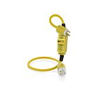 Leviton GSCM1-3C Port Self-Test Gfi Cord Mnl15A 3Ft