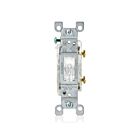 Leviton L1461-2C Led Toggle Illum Switch Sp 15A Grounding Cl