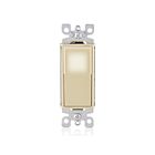 Leviton L5613-2I Led Decora Illuminated Switch 3W 15A Ivory
