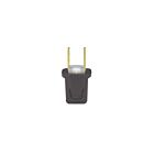 Leviton 123-PE Plastic Plug-Nema1-15P