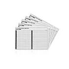 Leviton LSTK3-W Circuit Directory Labels 30 Spcs Window