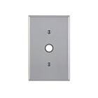 Leviton PJ11-GY Wallplate 1 Gang Gray Pb1/25/100