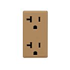 Leviton RKR20-WC Outlet Color Change Kit Warm Caramel