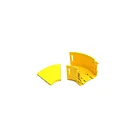 Leviton S2HEL-4DC Elbow Horizontal 2x2 45Dg W/Cover