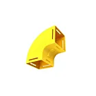 Leviton S4VEL-9UD 4x4 Fiber Raceway Vertical Elbow