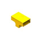 Leviton S8VTE-TEC 4x8 Fiber Raceway Vertical Tee
