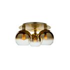 Artcraft Morning Mist SC13282GD 3 Lights Gold Pendant