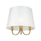 Artcraft Rhythm SC13334BG Brushed Gold 180W Flush Mount