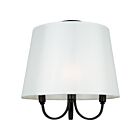 Artcraft Rhythm SC13334BK Black Flush Mount