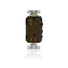 Leviton T5633-HG Dur Brown Bx1/00/010
