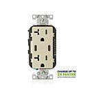Leviton T5835-I 20A Tamper-Resistant Receptacle Usb Type Cc Charger