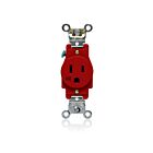 Leviton W5261-R Weather Resistant Single Receptacle