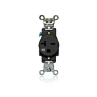 Leviton W5461-E 20A-250V Weather Resistant Single Outlet Back/Side Wire