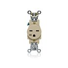 Leviton W5661-I 15A-250V Weather Resistant Single Outlet Back/Side Wire