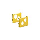 Leviton S4END-46D 4x4 Fiber Raceway End Cap