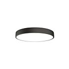 AALED AA-900088CCT-BL 18W Metallic Black LED Flush Mount CCT Selectable