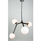 Artcraft Ravello AC10974VB Black Harvest Brass Pendant
