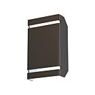 Access Lighting La Vida 20016LEDDMG-BL Black 8W Bi-Directional Outdoor LED Wall Mount