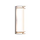 Access Lighting Nevis 20031MG-SAT-RFR 2 Lights Satin 120W Outdoor Wall Mount