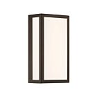 Access Lighting GEO 20090LEDMG-BL-ACR Black 15W LED Wall Mount