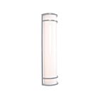 Access Lighting Cove 20107LEDMG-SAT-ACR Satin 23W Dual Voltage Outdoor LED Wall Mount