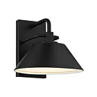 Access Lighting Avalon 20130LEDDMG-BL Black 8W Outdoor LED Wall Mount