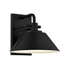 Access Lighting Avalon 20132LEDDMG-BL Black 12W Outdoor LED Wall Mount