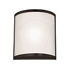 Access Lighting 20439-BRZ-OPL Artemis 120W Bronze Wall Sconce