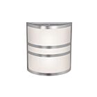 Access Lighting Artemis 20440LEDDLP-BS-OPL 2 Lights Brushed Steel 20W LED Wall Sconce