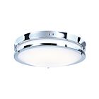 Access Lighting Solero 20466LEDEM-CH-ACR Chrome 1 Light 30W 18" LED Ceiling Light