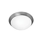 Access Lighting Cobalt 20625-BS-OPL Brushed Steel 2 Lights 120W 13" Ceiling Light