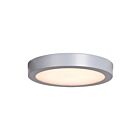 Access Lighting Ulko 20794LEDD-SILV-ACR Silver 20W Outdoor LED Flush Mount