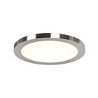 Access Lighting 20812LEDD-BS-ACR Disc 15W Brushed Steel LED Flush Mount