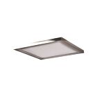 Access Lighting 20815LEDD-BS-ACR Boxer 15W Brushed Steel LED Flush Mount